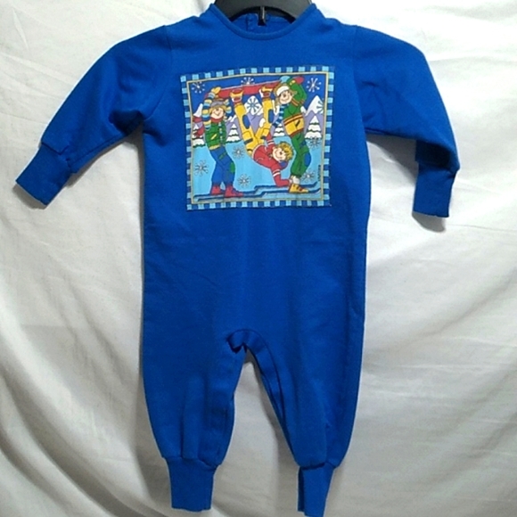 RARE! Zoodles Vintage Baby Jumper Good Condition Adorable 18Mo